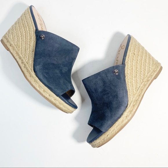 Sam Edelman Shoes - Sam Edelman Wedges Shoes in Blue NWOT